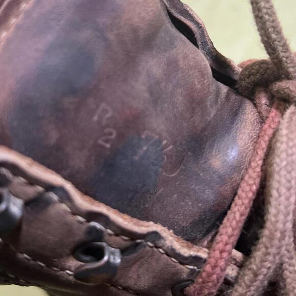 Red Wing Vintage Brown Leather Work Boots Mens Size 7.5 D EU 40.5 main image 5